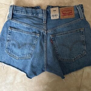 Levi's Women's Denim Blue Jean Shorts